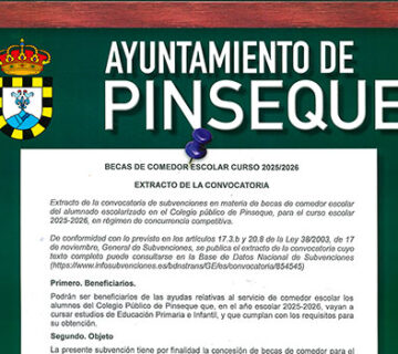 Becas comedor