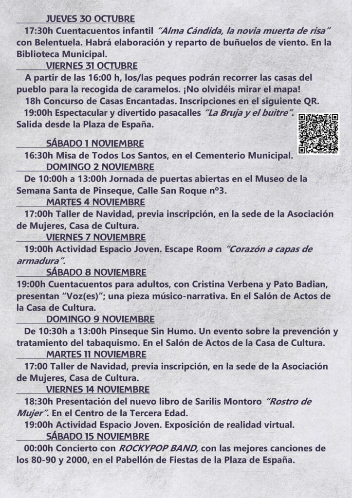 Noviembre cultural 2025