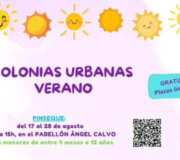 Colonias urbanas verano 2026
