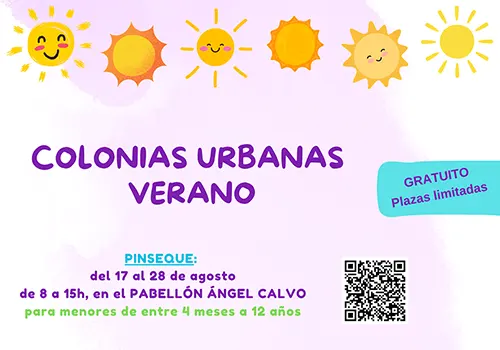 Colonias urbanas verano 2026
