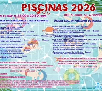 Piscinas 2026
