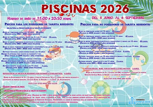 Piscinas 2026