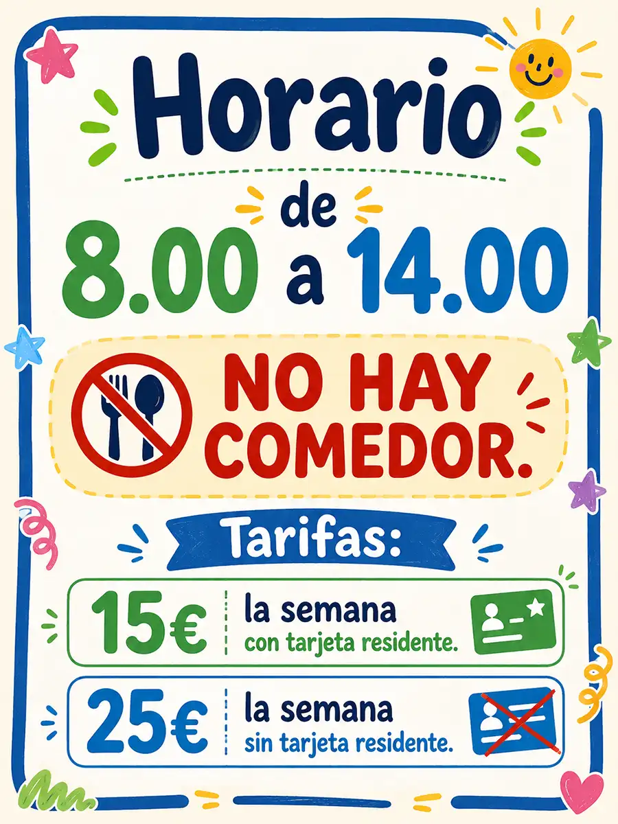 Horario LudoRecicla