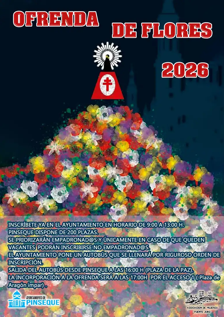ofrenda de flores